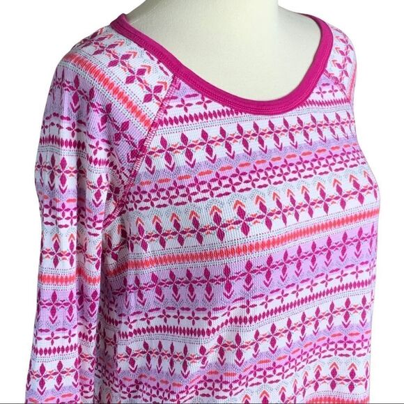 VS thermal scoop neck pajama top size M - Picture 2 of 9